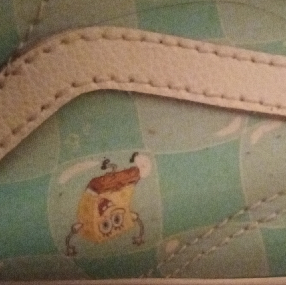 Vans Sponge Bob Square Pants Tennis Shoes. View 3